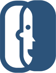 Logo Memento - Icones bleu